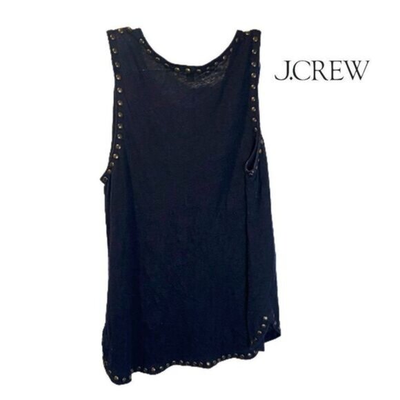 J Crew Women Studded Sleeveless Loose Fit Tops - Picture 2 of 8